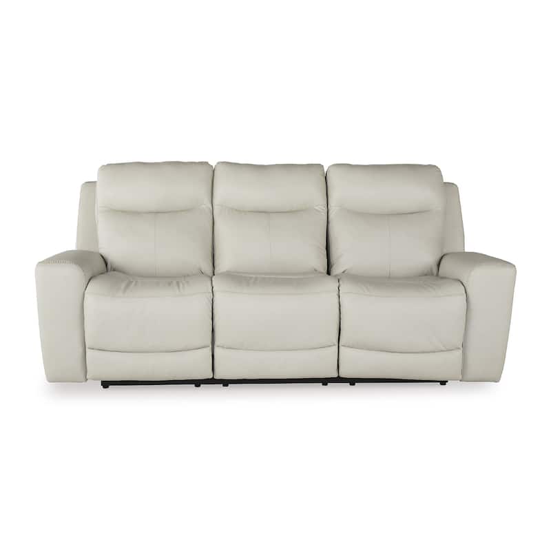 Signature Design by Ashley Mindanao Coconut Power Reclining Sofa - 89"W x 42"D x 43"H