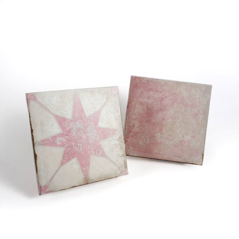 Faenza 8x8 Dusty Pink Porcelain Square Wall and Floor Tile (6.46 sq ft/case) - 15 Pack