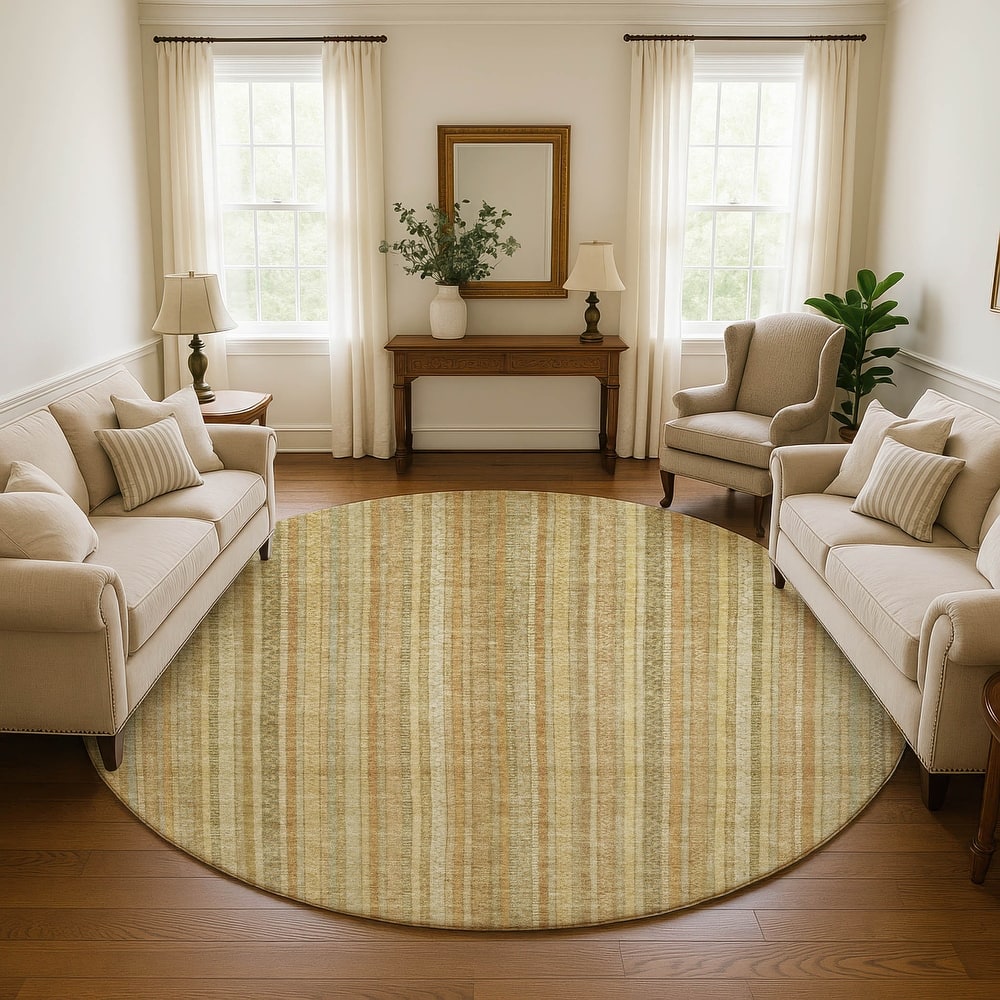 Premium Washable Super Soft Striped Mayfield Rug