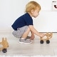 preview thumbnail 4 of 3, Wee Gallery Push Toy - Bunny