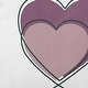 preview thumbnail 5 of 19, Hearts With Outlines Valentines Day Accent Pillow