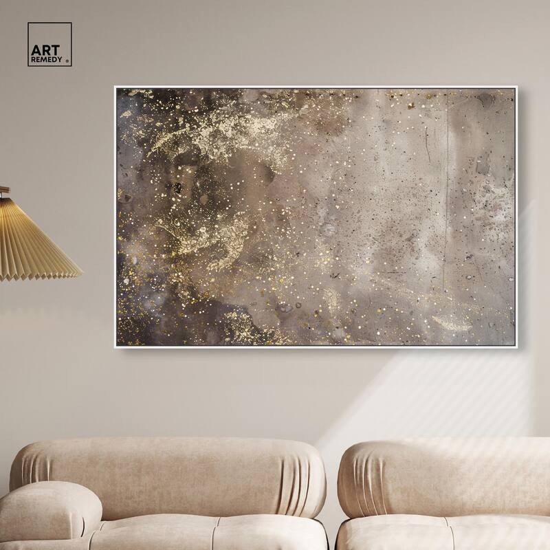 Galactic Traces Canvas by Art Remedy