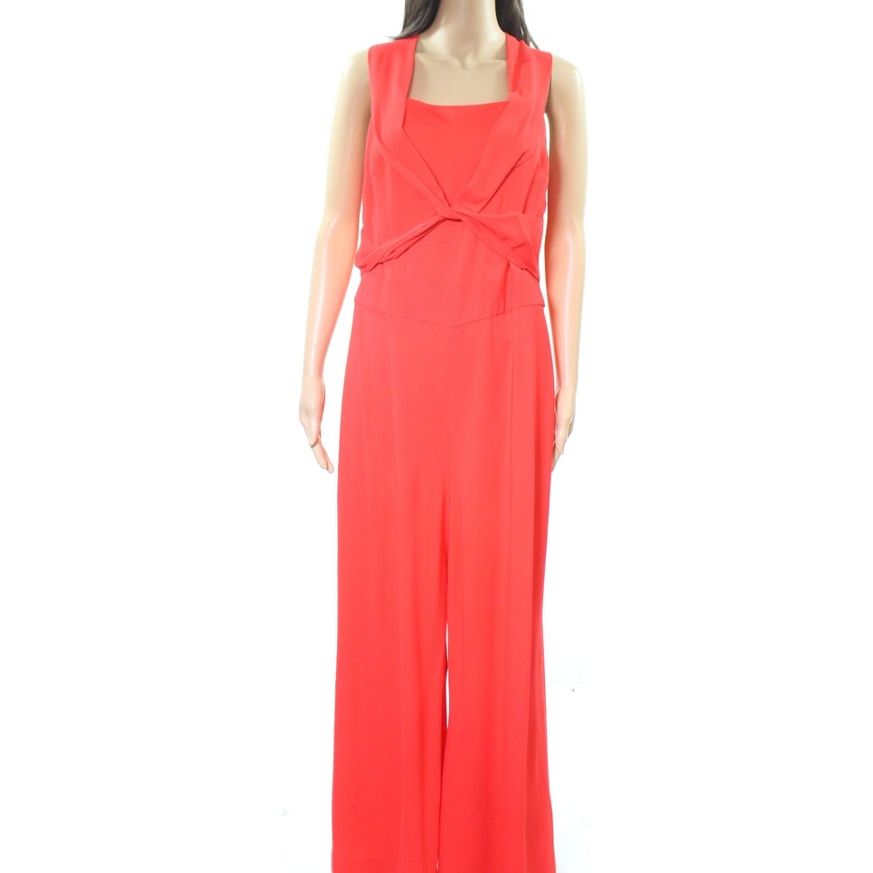 orange womens jumpsuit