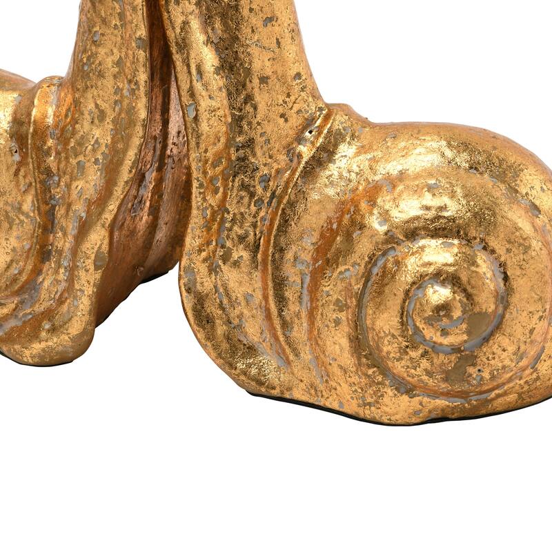 Cast Iron Snail Bookends