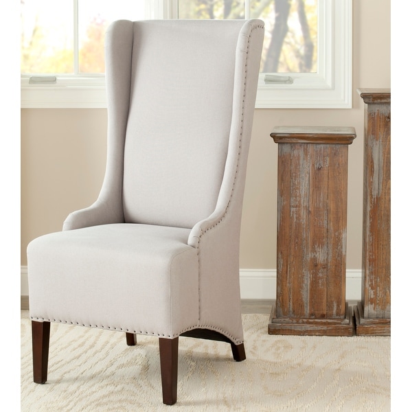 Safavieh Becall Dining Chair Taupe