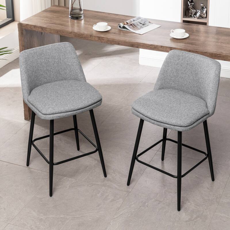 Counter Height Swivel Bar Stools Set Of 2