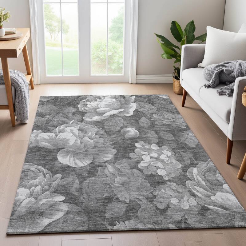 Premium Washable Super Soft Floral Mayfield Rug