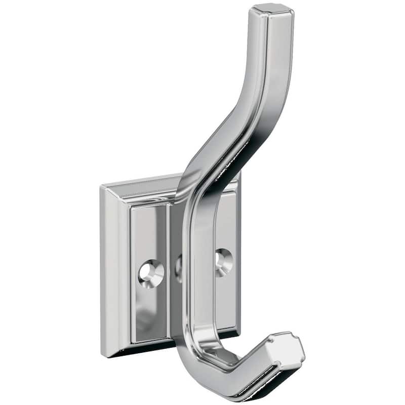 Amerock H37005 Aliso Double Robe Hook - Chrome