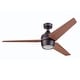 preview thumbnail 2 of 26, 52" Honeywell Eamon Bronze Modern Indoor LED Ceiling Fan with Light, Remote Control