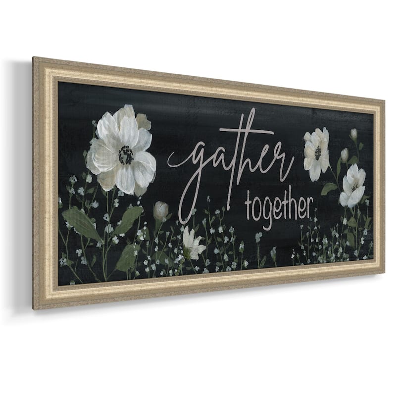 Gather Together Premium Framed Canvas- Ready to Hang