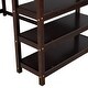 preview thumbnail 24 of 46, Industrial Modern Twin Size Loft Bed with Storage Shelves and Under-bed Desk, Sturdy Construction & Safety Guaranteed, White