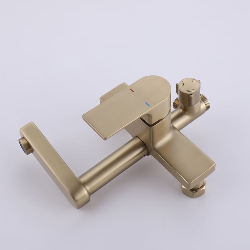 Wall Mounted 10" Rainfall Shower System With Bathtub spout