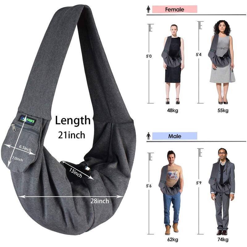 Jespet Comfy Pet Sling with pocket