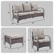 preview thumbnail 64 of 174, Pocassy Outdoor Patio Furniture Set