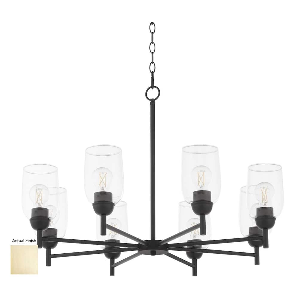 Quorum International 6112-8 Providence 8 Light 32" Wide Chandelier