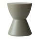 preview thumbnail 33 of 48, Loft 14" Modern MGO Side Table, Round Hourglass End Table, Indoor/Outdoor Accent Table for Patio
