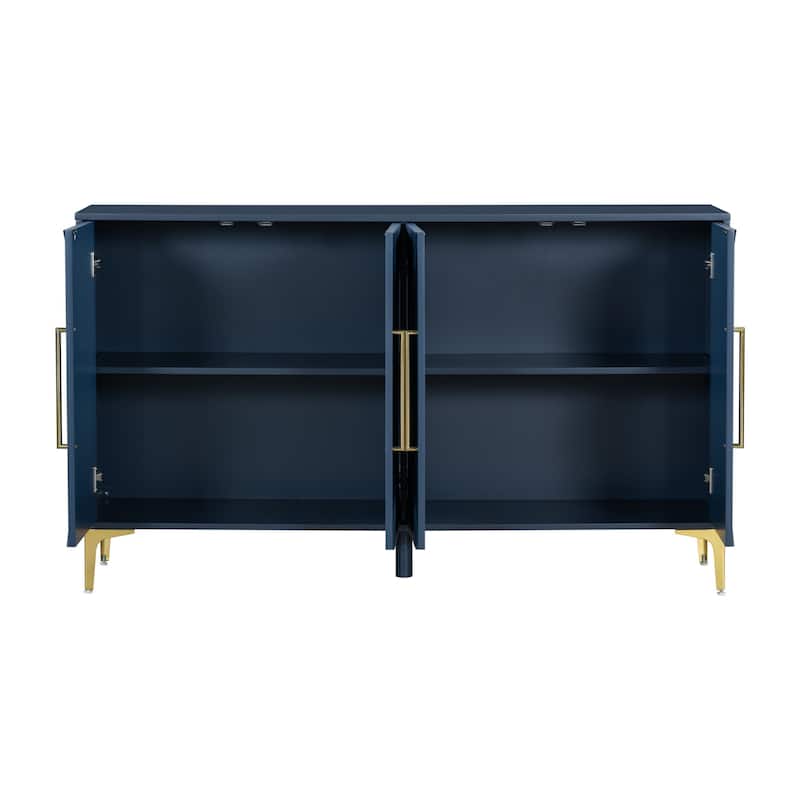 Unique Four Door Cabinet