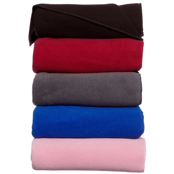 Kenyon Polartec Fleece Indoor Outdoor 34 x 36 inch Lap Blanket