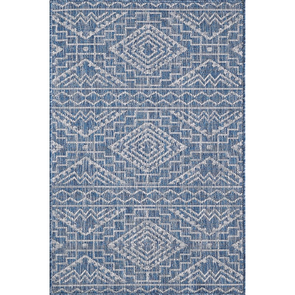 Domani Pyramids Chevron Indoor/ Outdoor Rug
