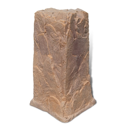 Shop Artificial Rock Cover for Tall Telephone Cable Box Free Shipping