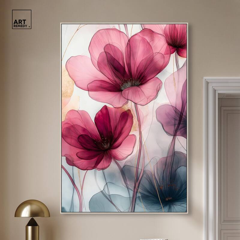 Filigree Flora II Canvas by Art Remedy