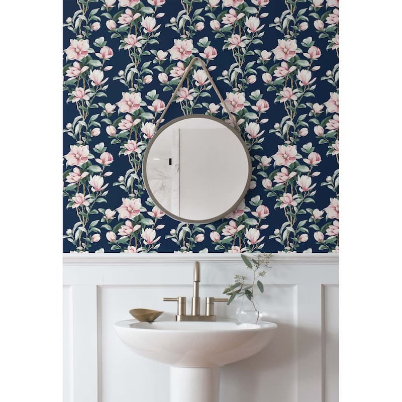NextWall Magnolia Trail Peel and Stick Wallpaper