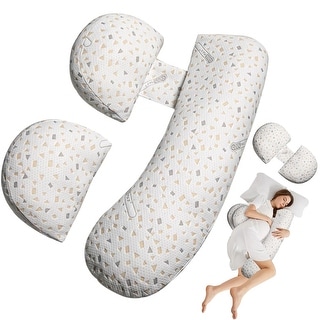 Pregnancy Pillow, Maternity Pillow for Pregnant Women, Soft Baby Bub Maternity Pillow with ...