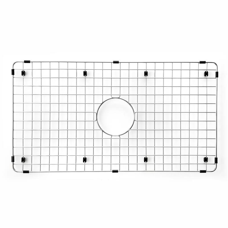 Houzer BG-8600 Bottom Grid 27-11/16" L x 15" W Stainless Steel Basin - Stainless Steel