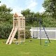 preview thumbnail 1 of 15, vidaXL Swing Set Outdoor Backyard Wooden Playground Equipment for Kids Age 3-8 97.6" x 102" x 93.7" Pine