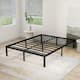 NNV 14" 3500 lbs Heavy Duty Bed Frame, Duty Steel Slat Metal Bed Frame - Black - King
