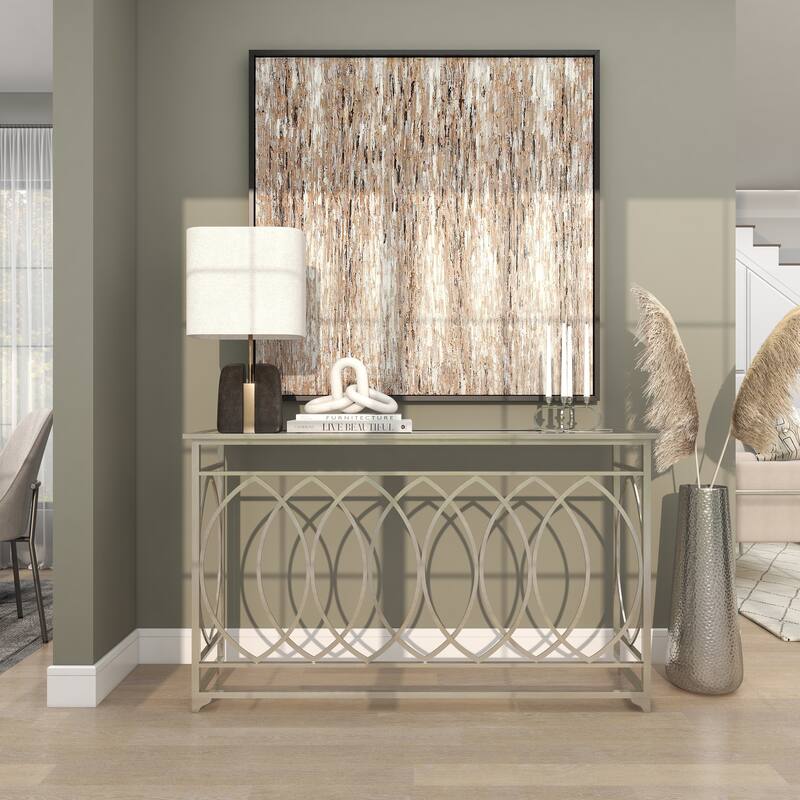 Silver Aluminum Metal Tall Hammered Vase