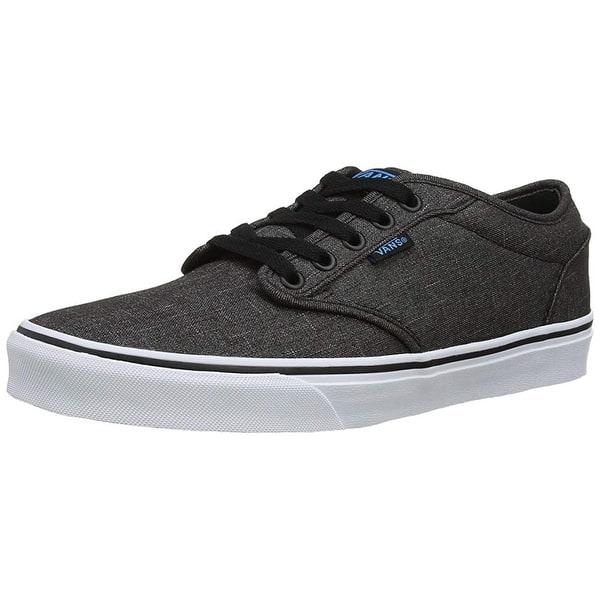 Vans Mens Atwood Textile Shoes Black Hawaiian Ocean Size Overstock - 25367404