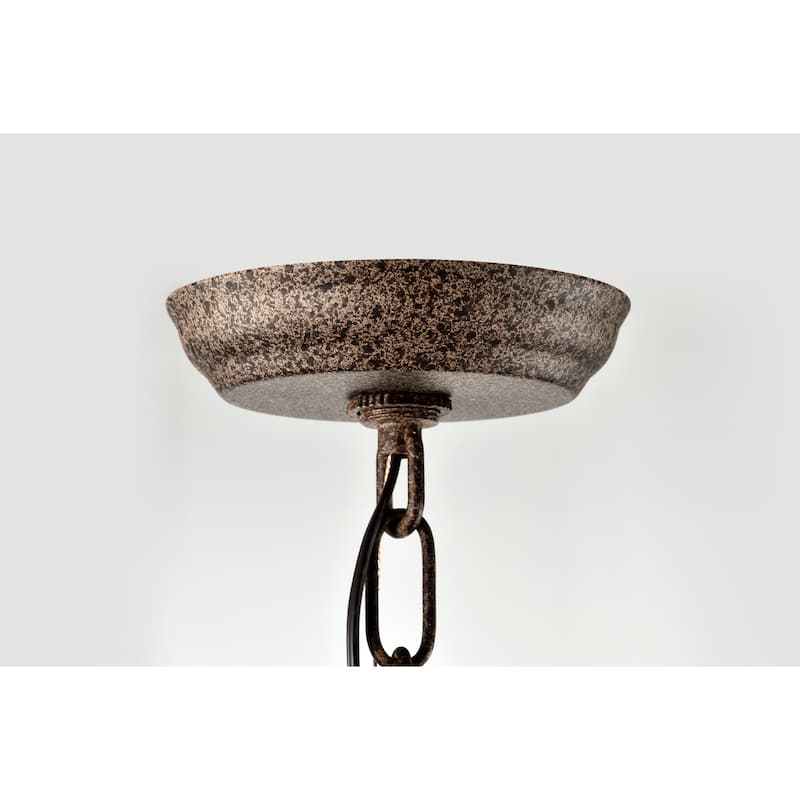 Nori 16 Inch Antique Beads Bohemian Pendant Chandelier 2-Light