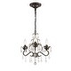 preview thumbnail 2 of 4, Paris Market 3 Light Mini-Chandelier - 13'' W x 14'' H