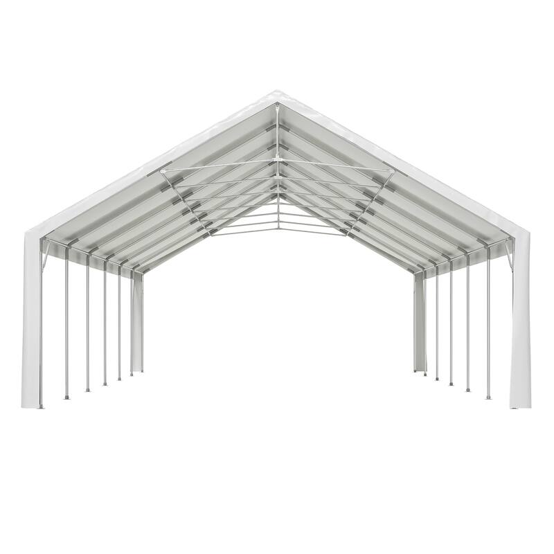 20x40FT Heavy Duty Party Tent - Outdoor Event Shelter with Sidewalls and Carry Bags for Weddings, Camping, Garden