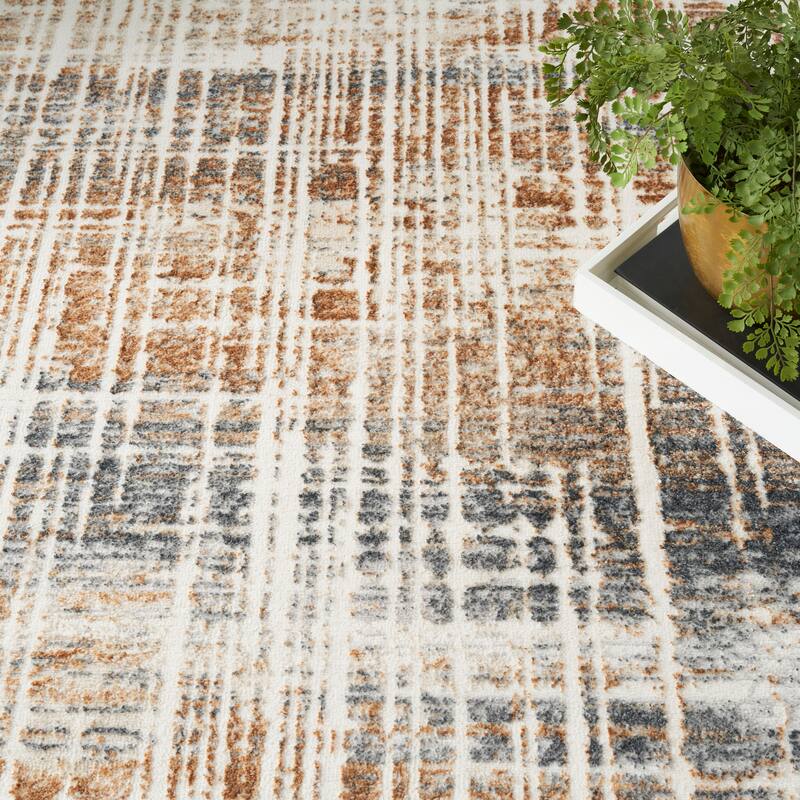 Nourison Illusion Indoor only Abstract Area Rug