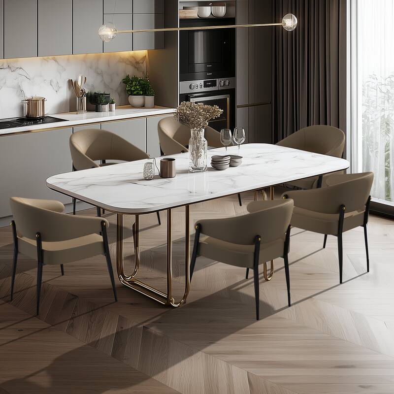 Dining Chairs Set of 2, Upholstered Kitchen Chairs, Comfortable Seat