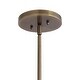 preview thumbnail 3 of 3, Uttermost Calix Single Light 15-3/4" Wide Pendant
