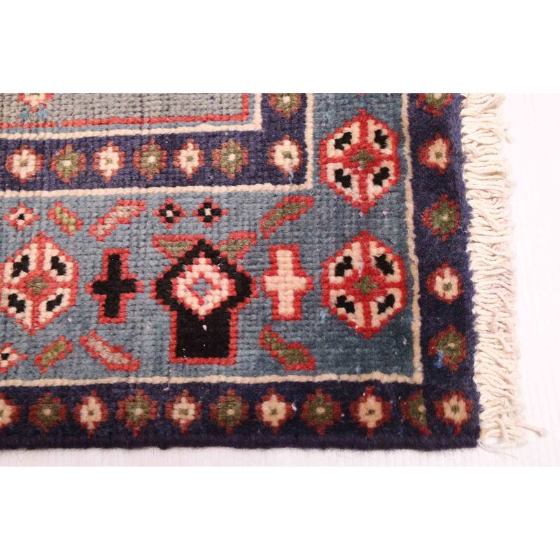 ECARPETGALLERY Hand-knotted Antalya Vintage Dark Copper Wool Rug - 4'8 x 6'7