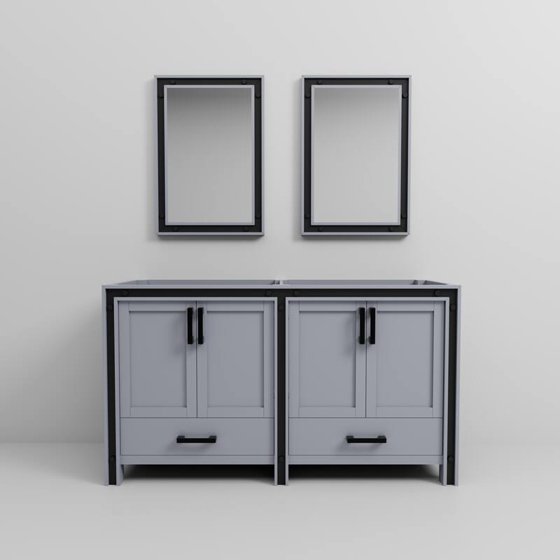 Ziva Bath Vanity No Top and Mirror