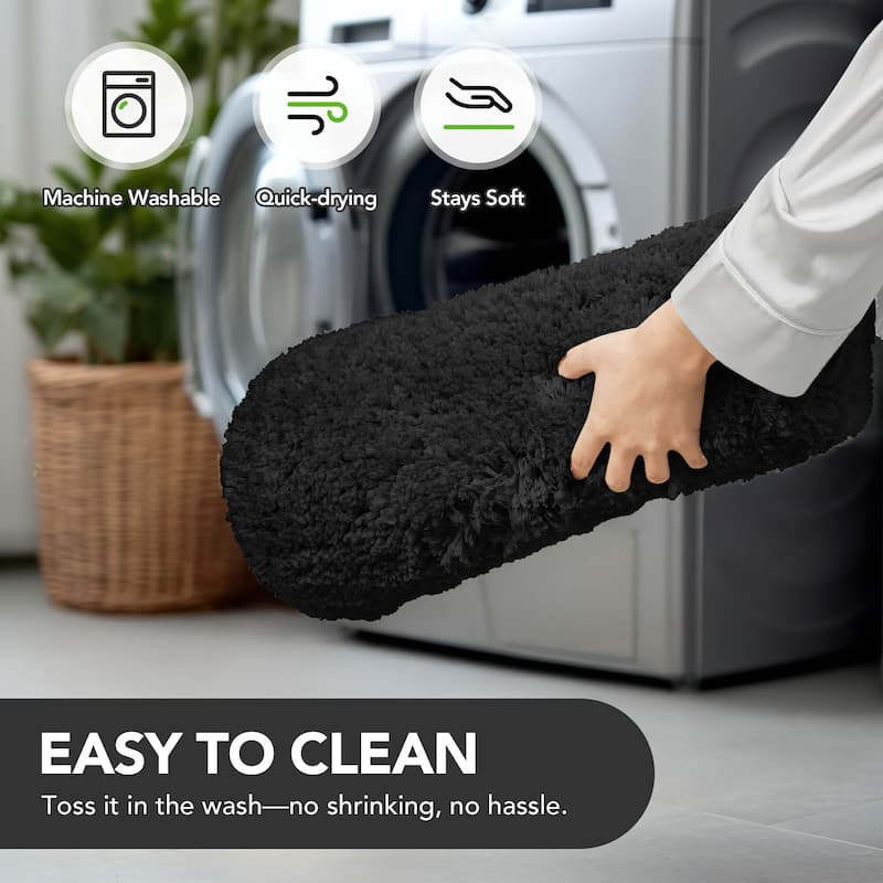 Deconovo Super Absorbent & Thick Bath Mat Rugs (1 PC)