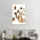 preview thumbnail 7 of 6, iCanvas "Tiger In Laundry Room" by Jania Sharipzhanova Canvas Print 48x32x1.5