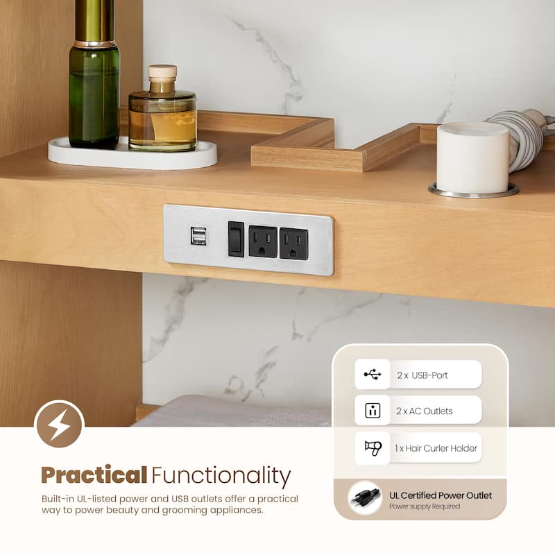 Jakarta Bath Vanity with Quartz Stone Top without Mirror