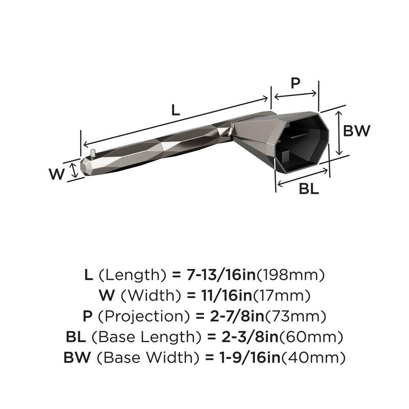 Amerock St. Vincent Single Post Toilet Paper Holder