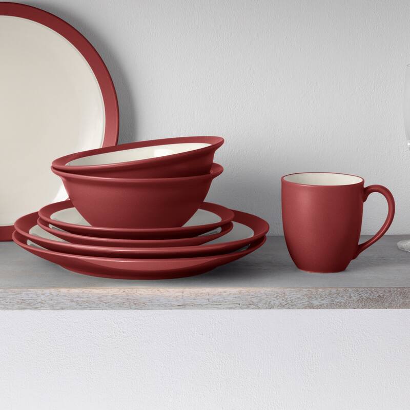 Noritake Colorwave 16-Piece Curve Dinnerware Set, Service For 4