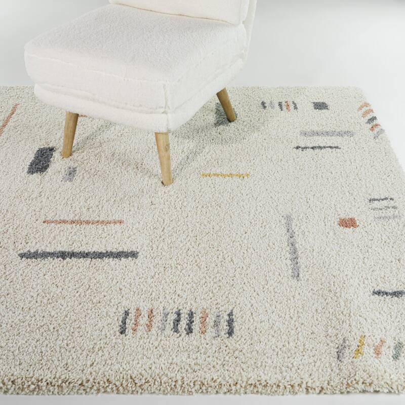 Carson Shag Area Rug - 7'10" x 10' - Multicolor