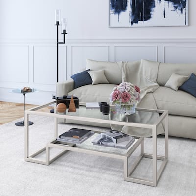 Athena Glam Handcrafted Geometric Coffee Table