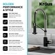 Thumbnail 19, Kraus Bolden 2-Function 1-Handle Commercial Pulldown Kitchen Faucet. Changes active main hero.