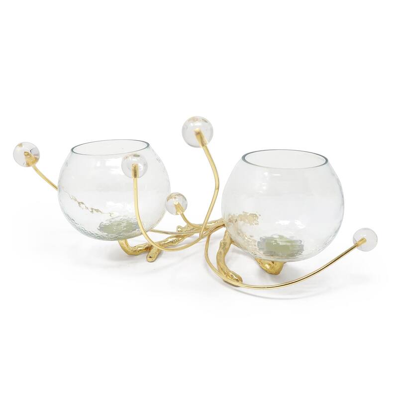 Bowl Branch Centerpiece with Ball Design