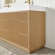 preview thumbnail 42 of 77, Hohhot Bath Vanity with Integrated Stone Sink Top without Mirror